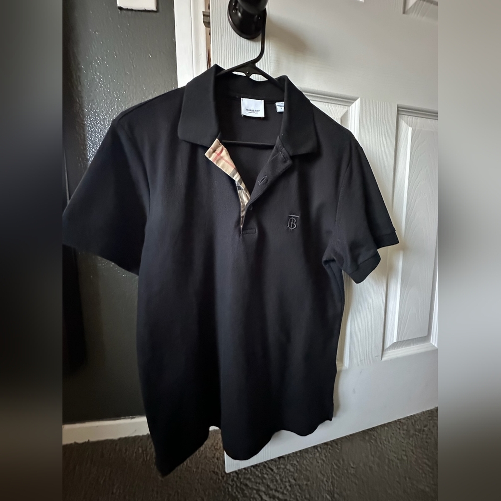 Mens Burberry polo shirt
